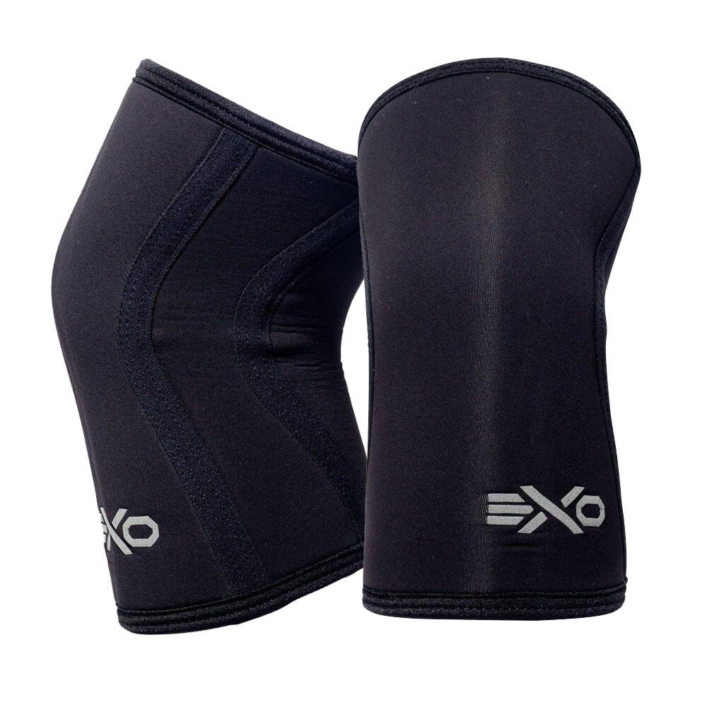 5MM Knee Sleeves - BLACK – Exo Sleeve
